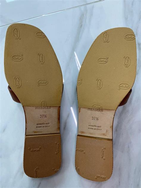 hermes oran sandals sole.